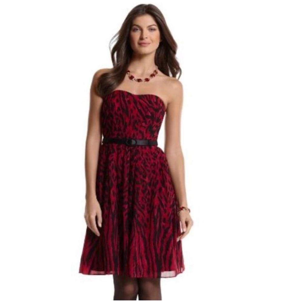 White House Black Market strapless Cocktail dress.